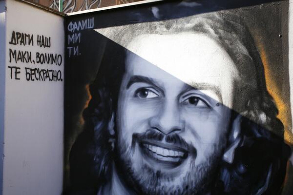 MARINKO MADŽGALJ DOBIO MURAL U CENTRU BEOGRADA: Smešten je između dve NAJVEĆE GLUMAČKE LEGENDE