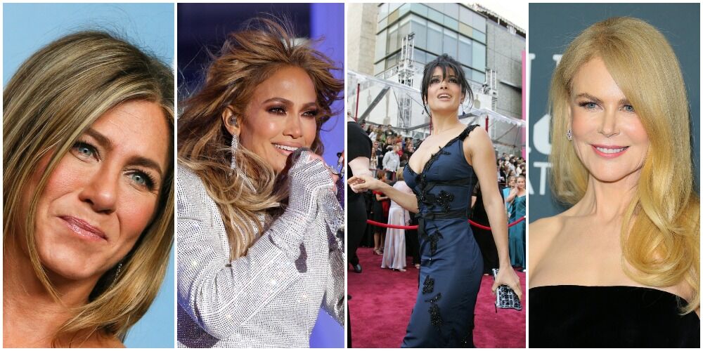 Dženifer Lopez, Selma Hajek, Nikol Kidman, Dženifer Aniston