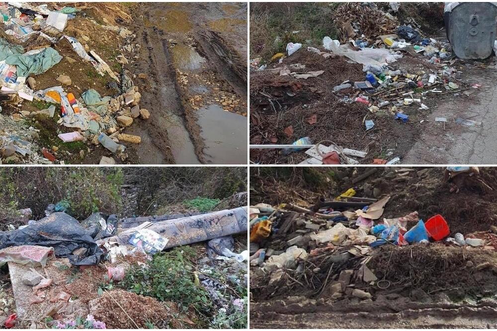 RUGLO I LEGLO ZARAZE: Selo Glogovac zatrpano đubretom, građani bacali otpad gde su STIGLI! (FOTO)