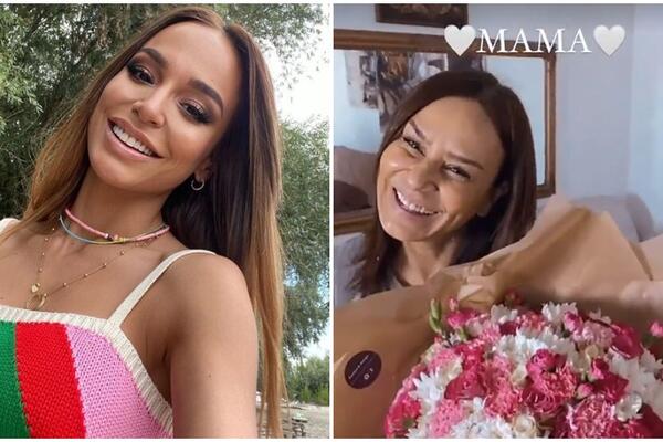 SVE JOJ DUGUJE! PEVAČICA MAJCI PRIREDILA EMOTIVNO IZNENAĐENJE: Suze će Vam krenuti od prizora koji TOPI SRCA!