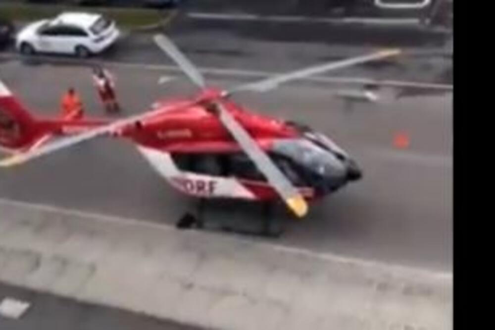 IZAŠLI PRVI SNIMCI: Eksplozija u centrali Lidla, dežurne ekipe na licu mesta (VIDEO)