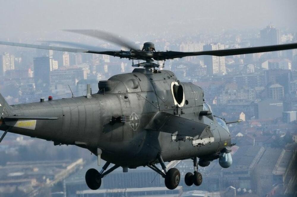 HELIKOPTERI SRPSKE VOJSKE DANAS NADLEĆU BEOGRAD: Letelice su u pripravnosti