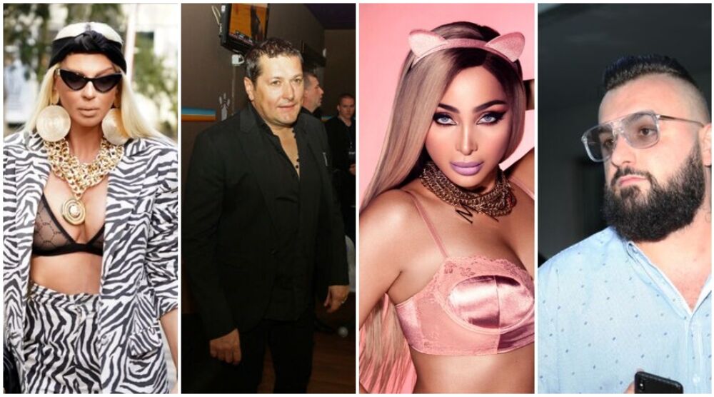 Jelena Karleuša, Aco Pejović, Maja Berović, Buba Koreli