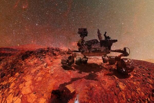 PRIZOR KOJI ZAUSTAVLJA DAH! NA MARSU ZABELEŽENA NEVEROVATNA FOTOGRAFIJA: Da li je ovo duga? (FOTO)