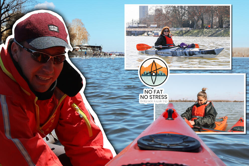 VOZILE SMO KAJAK PO DUNAVU USRED ZIME! Ovo MORATE DA PROBATE, BG izgleda SKROZ DRUGAČIJE, iskustvo je LUDO! (VIDEO)