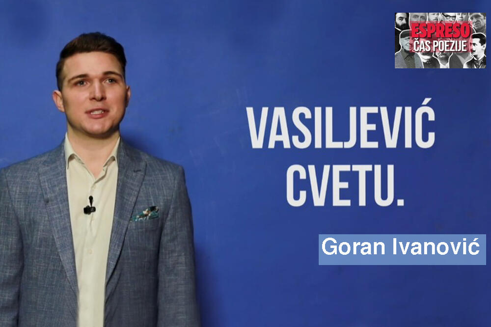 PLAVI ŽAKET KAKAV DOSAD NISTE VIDELI: Goran Ivanović recituje Duška Radovića, ovo ne smete propustiti! (VIDEO)