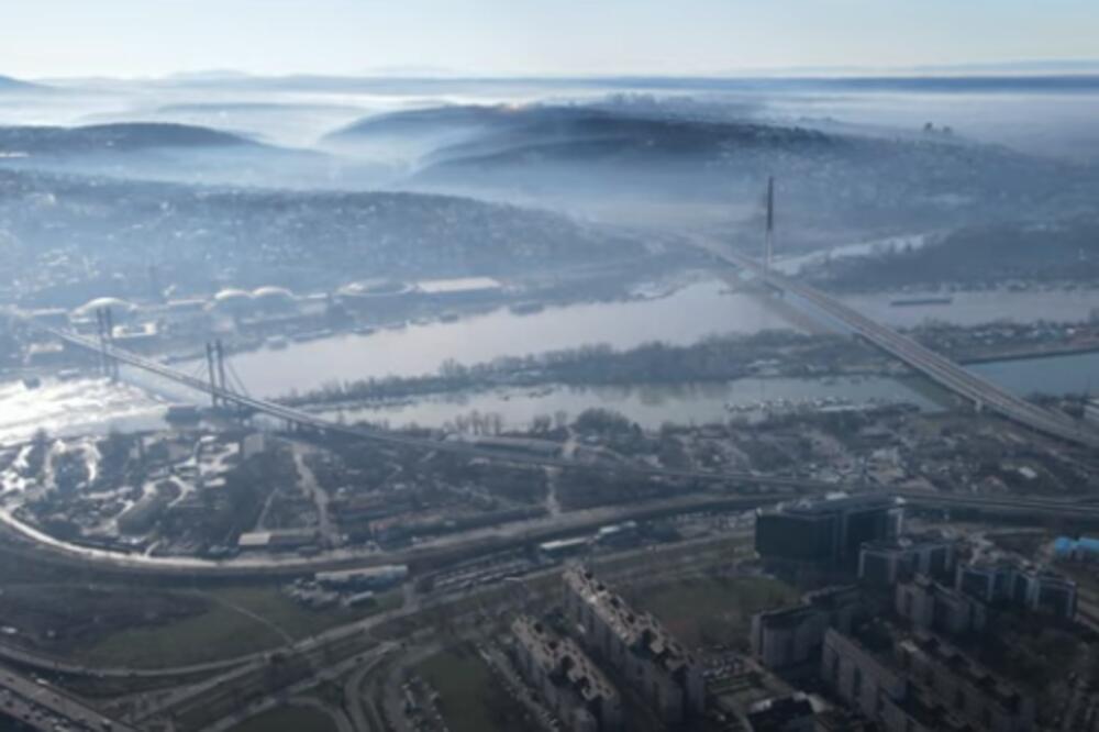 PRVI SNIMAK CELOG BEOGRADA IZ PTIČIJE PERSPEKTIVE: Prizori ostavljaju BEZ DAHA! (VIDEO)