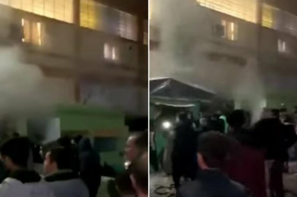 STRAVIČAN POŽAR U IZBEGLIČKOM KAMPU: Migranti blokirali prilaz vatrogascima, stradalo dete! (VIDEO)