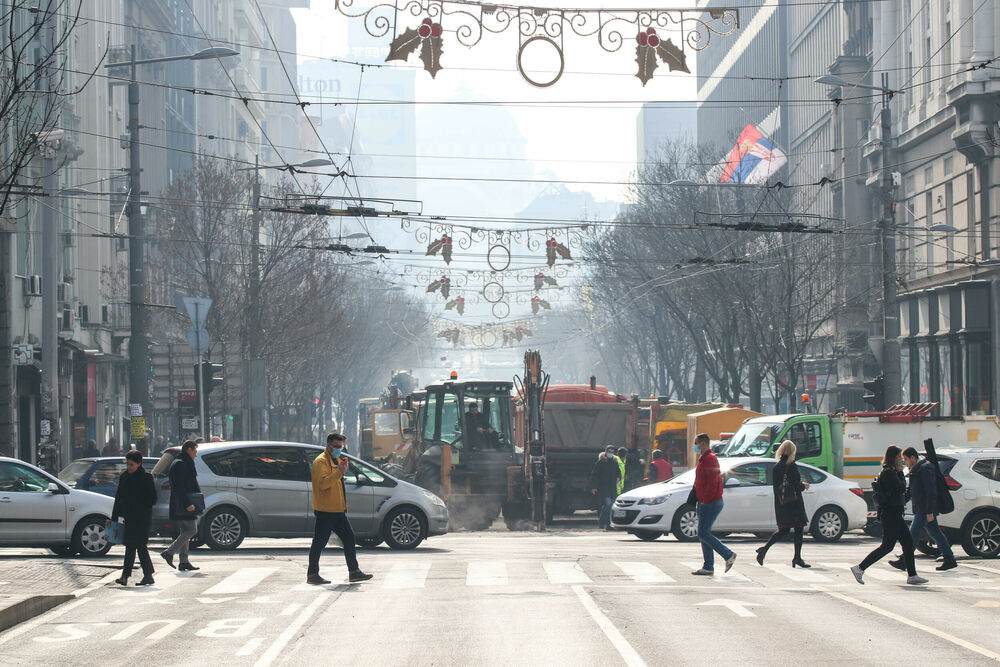 Radovi na putu / ilustracija