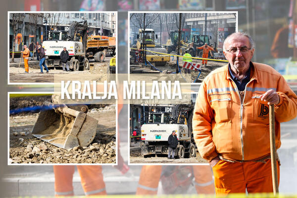 OTKRIVAMO KAD ĆE ULICA KRALJA MILANA PONOVO BITI PROHODNA: Ovako sada izgleda, radi se punom parom (FOTO)