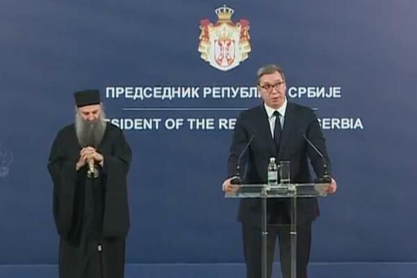 SASTANAK VUČIĆA I PATRIJARHA PORFIRIJA: Razgovarali smo o ključnim pitanjima za crkvu i državu!
