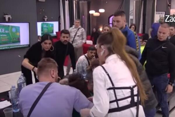 ONESVESTILA SE TOKOM EMISIJE: Zadrugarka hitno izvedena iz Bele kuće! (VIDEO)