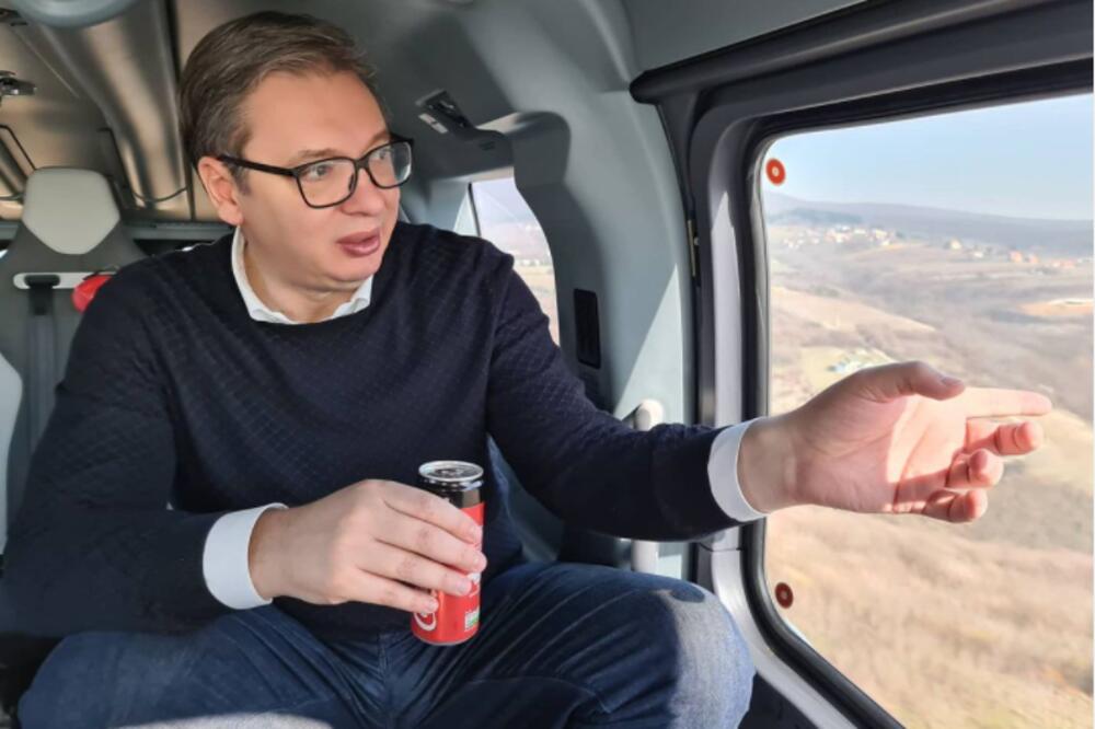 ODUŠEVLJEN SAM LEPOTAMA NAŠE ZEMLJE, NAJBOLJE SE SVE VIDI IZ HELIKOPTERA: Vučić se oglasio na Instagramu! (FOTO)
