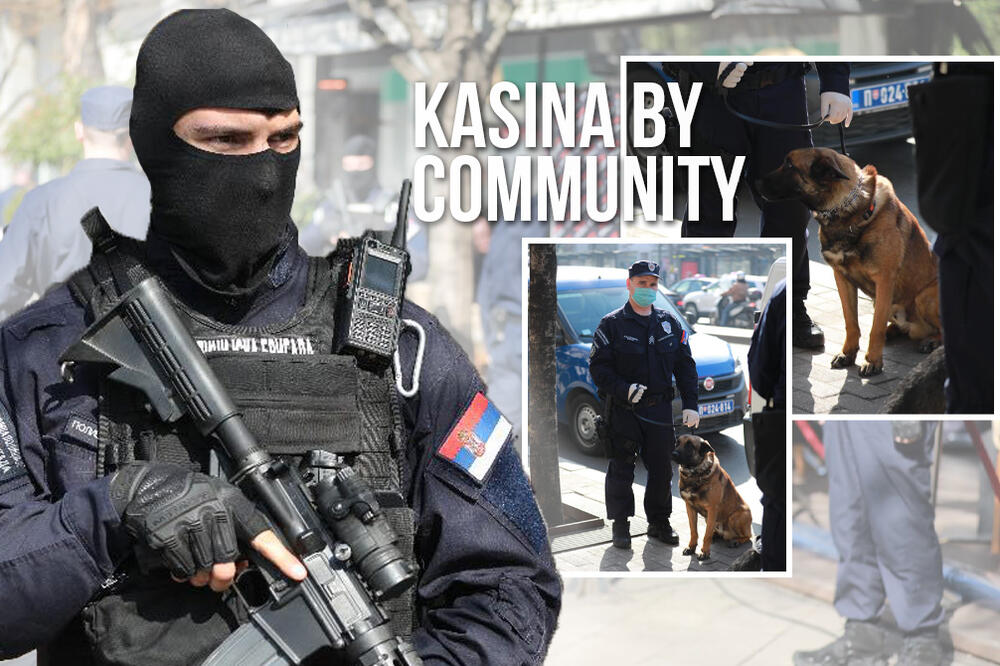 JAKE POLICIJSKE SNAGE OPKOLILE "KASINU" ACE BOSANCA: Zaposleni se vraćaju, izneti PAKETI u crnim kesama! (FOTO)