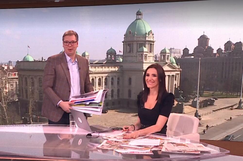 ŠTA SADA? Svi su mislili da je završen intervju sa Vučićem, kad se desila ova scena!