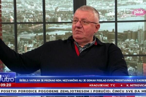 ŠEŠELJ ODBIO DA ČESTITA SARAPI, NASTAO HAOS U STUDIJU: Ovo još nije viđeno! (VIDEO)