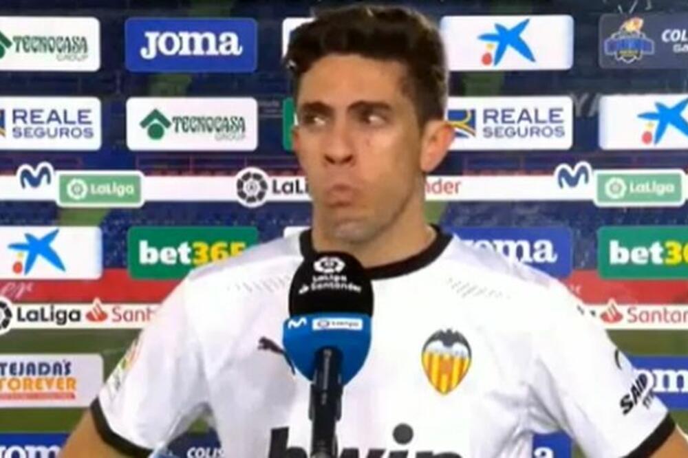 KAKVE EMOCIJE BRAZILSKOG FUDBALERA: Paulista se slomio pred kamerama, nakon poraza Valensije!