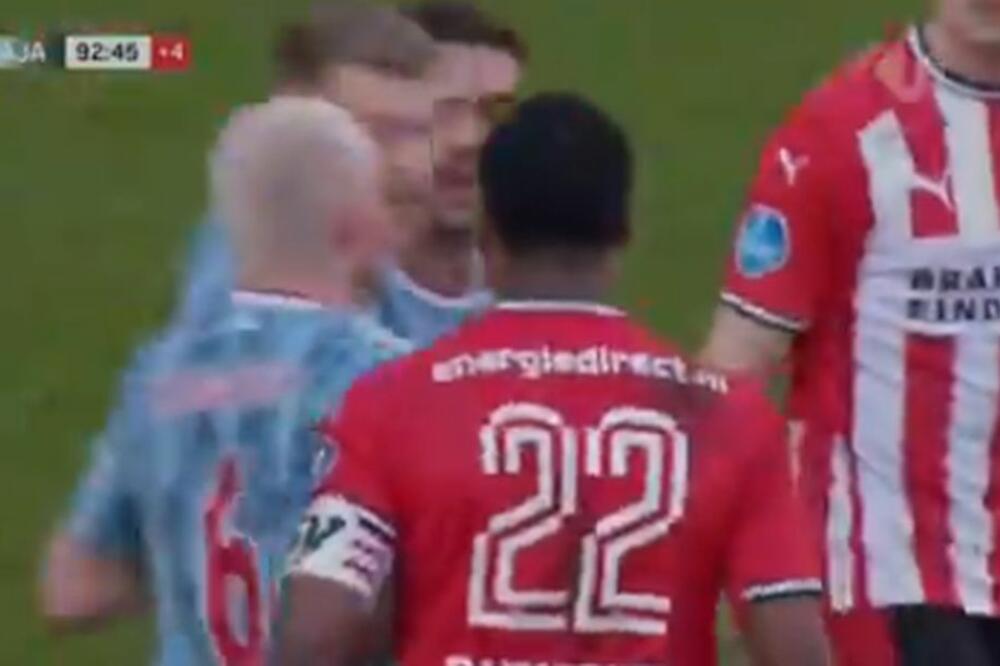 MAMU NEMOJ DA MI DIRAŠ! Igrač PSV-a optužuje Tadića da je izazvao sukob, jer mu je psovao majku! (VIDEO)