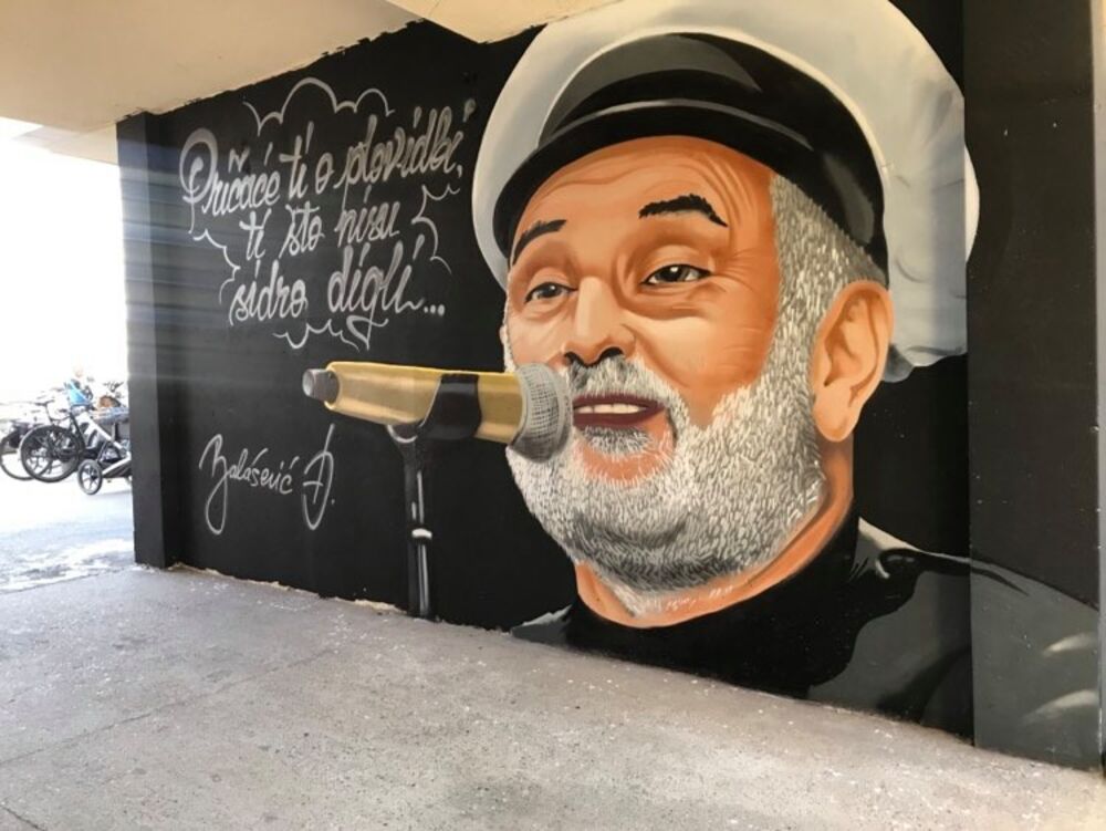 Đorđe Balašević, Mural, Novi Sad