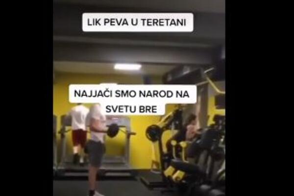 ŠTA JE BRE OVO? TIP DRŽI SVIRKU UŽIVO USRED TERETANE: Novi snimak kruži Srbijom (VIDEO)