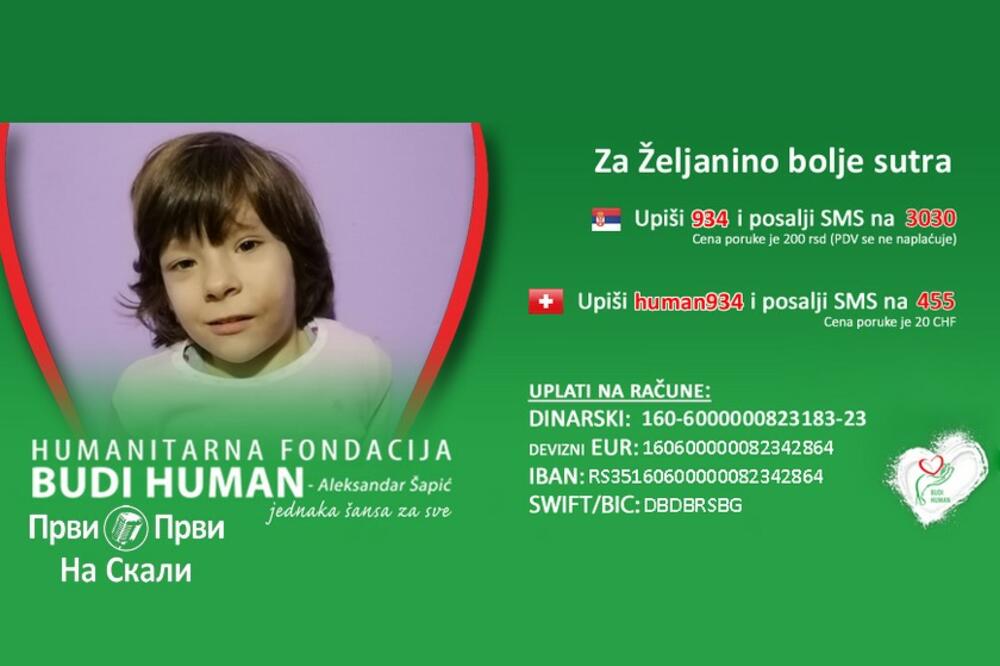 SRBIJA JE PONOVO POKAZALA VELIKO SRCE: Mala Željana Arizonović (4) putuje u Tursku na operaciju!