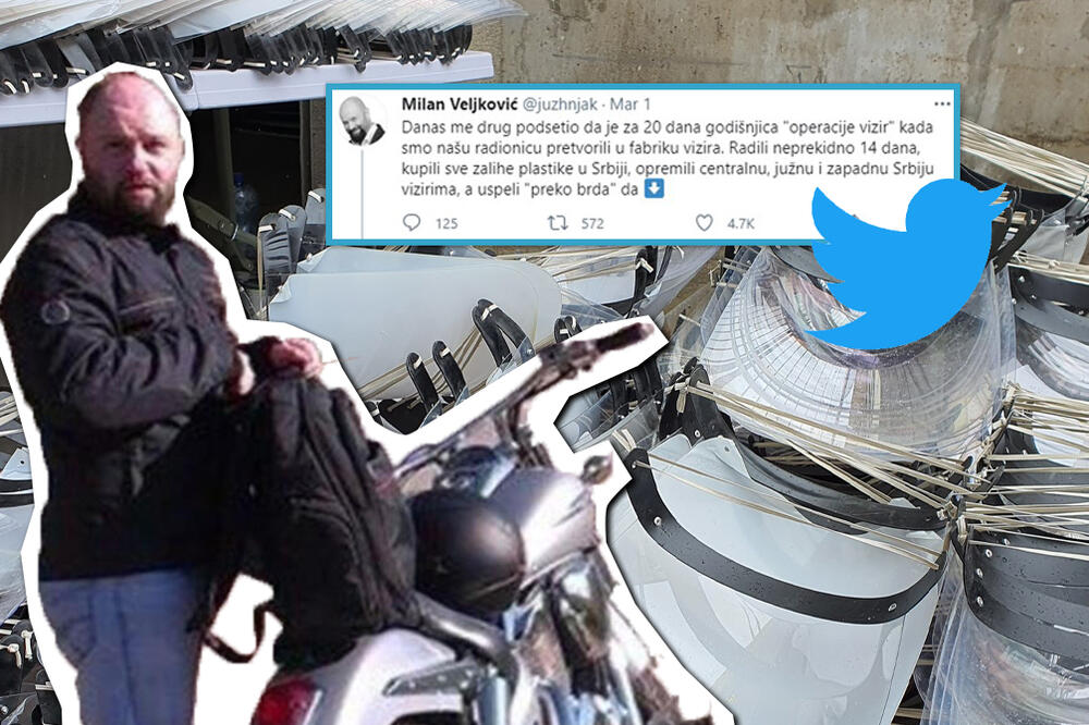 NIŠLIJA JE TIHI JUNAK KORONA BITKE: Donirao je preko 4.000 vizira za vreme vanrednog stanja, a o NJEMU SE NE PRIČA!