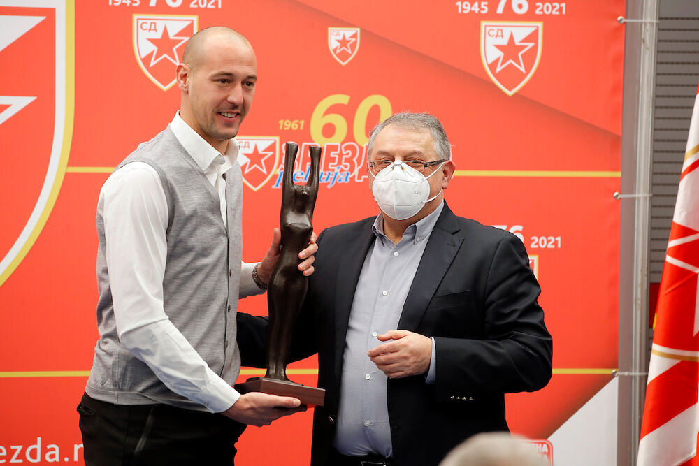 76. rođendan Crvene zvezde, Nebojša Čović, Milan Borjan