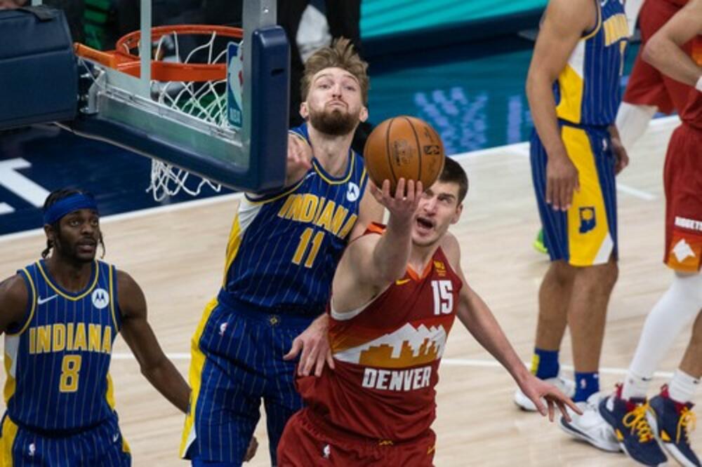 JOKIĆU, KAKVA SI TI ZVER! Denver sa moćnim Srbinom razbio Indijanu i penje se ka vrhu tabele! A SAD OL STAR (VIDEO)