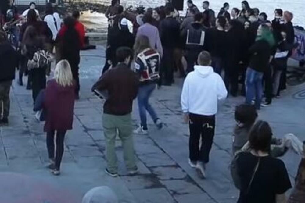 SEĆATE LI SE KORONA ŽURKE KOJA JE RAZBIJENA ISPOD BRANKOVOG MOSTA? E, pa, u pitanju su bili PANKERI! (VIDEO)