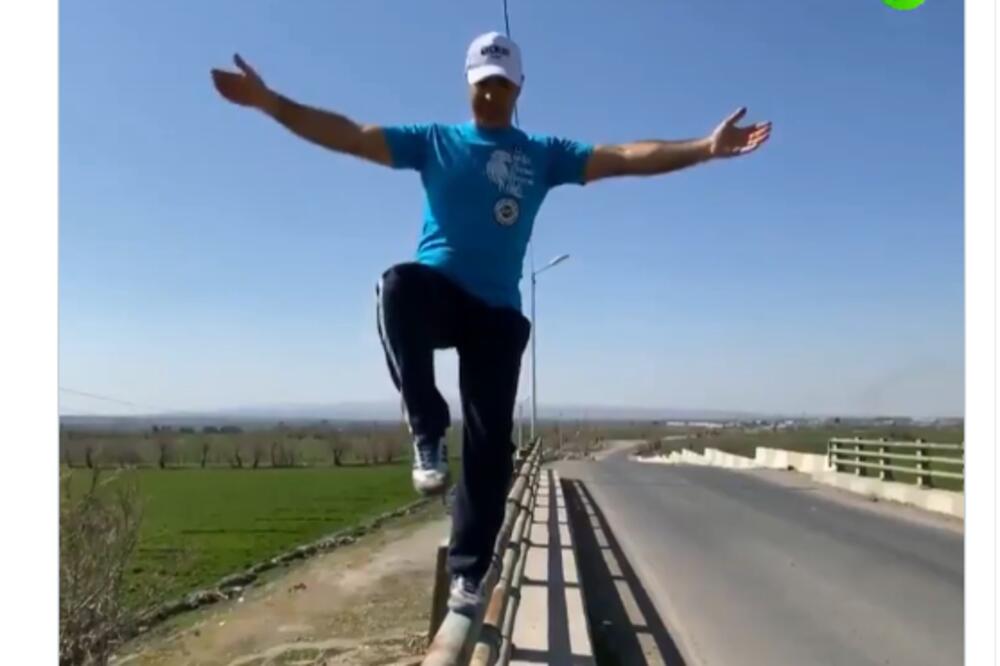 NEVEROVATAN SNIMAK KRUŽI SVETOM: Da li je ovaj čovek HRABAR ILI LUD?! (VIDEO)