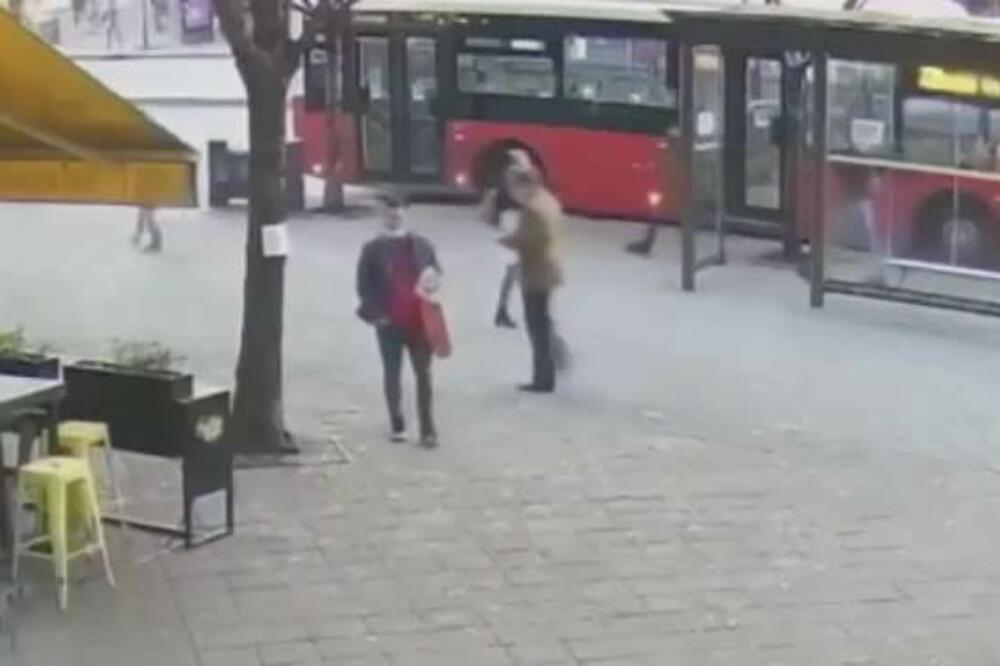 SNIMAK ZASTRAŠIVANJA ISPRED ACINE KAZINE! veljina ekipa sačekala Mandića i Kneževića, nastao je haos