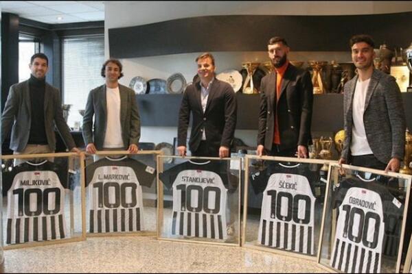 PARTIZAN NAGRADIO ULAZAK U KLUB 100! Suma treći stranac u istoriji kluba