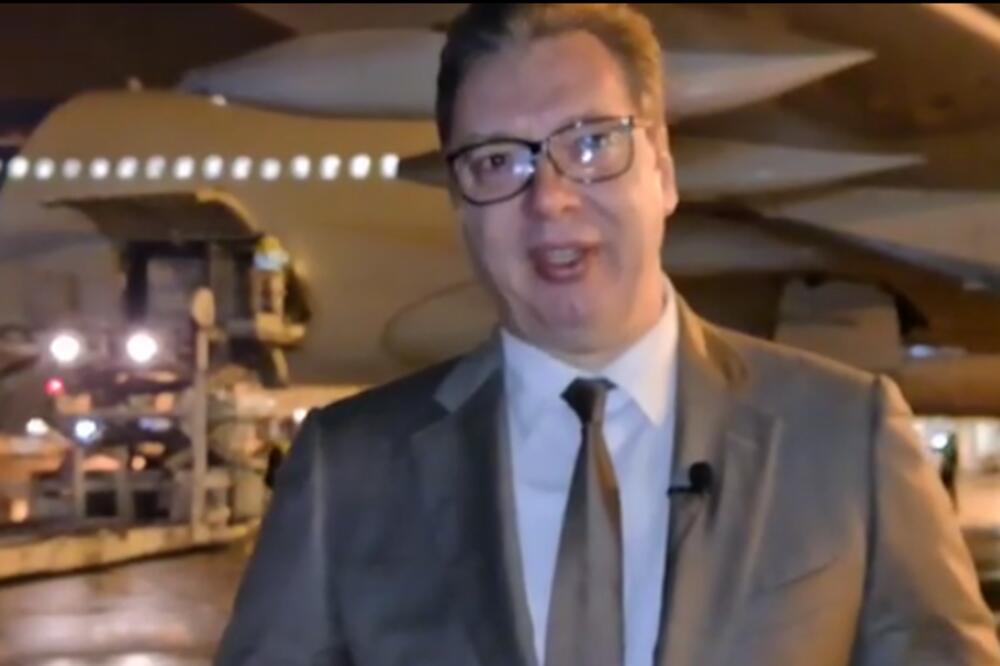 SJAJNE VESTI, STIGLO JOŠ 500.000 VAKCINA: Predsednik ih dočekao mimo protokola