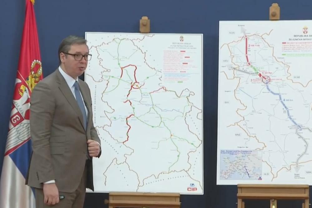 VUČIĆ NAKON SASTANKA SA ČEN BO: Auto-put Čačak-Požega do Svetog Nikole! Predsednik pomenuo i METRO! (VIDEO)