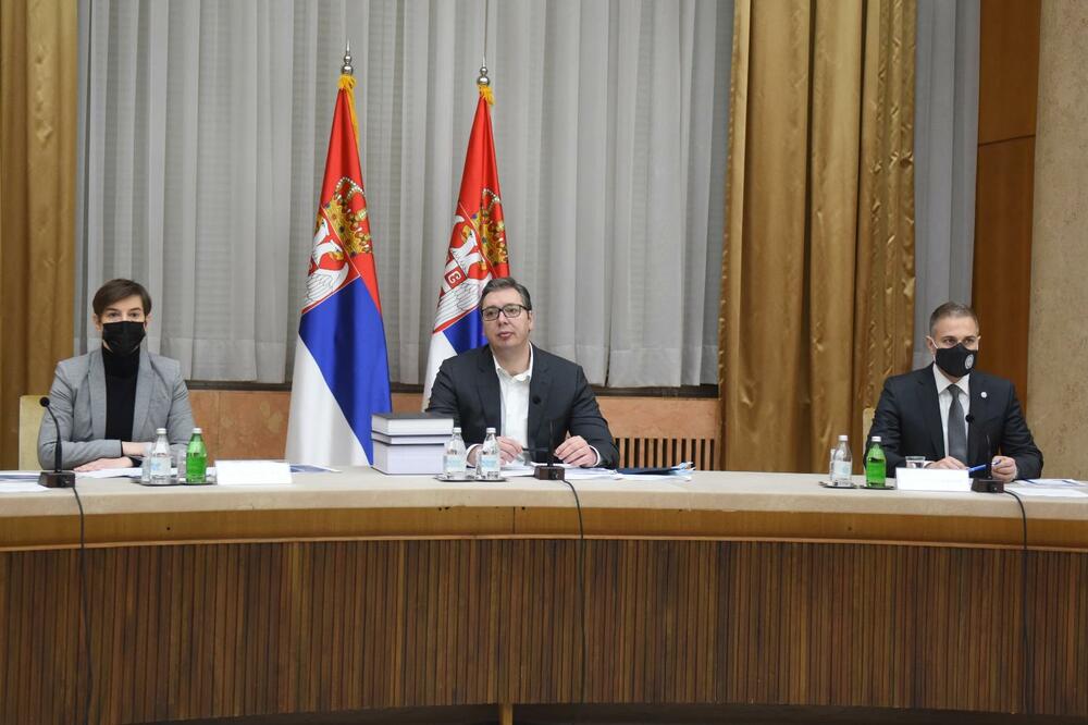 POČELA SEDNICA SAVETA ZA NACIONALNU BEZBEDNOST! Cela Srbija čeka detalje istrage protiv kriminalne grupe (FOTO)