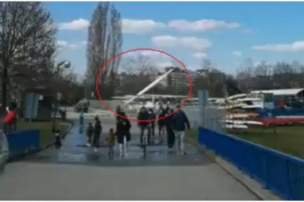 STRAŠNE SCENE U HRVATSKOJ, LJUDI ZABELEŽILI PIJAVICU KOJA TUTNJI: Cika i vriska, dali se u beg odmah (VIDEO)