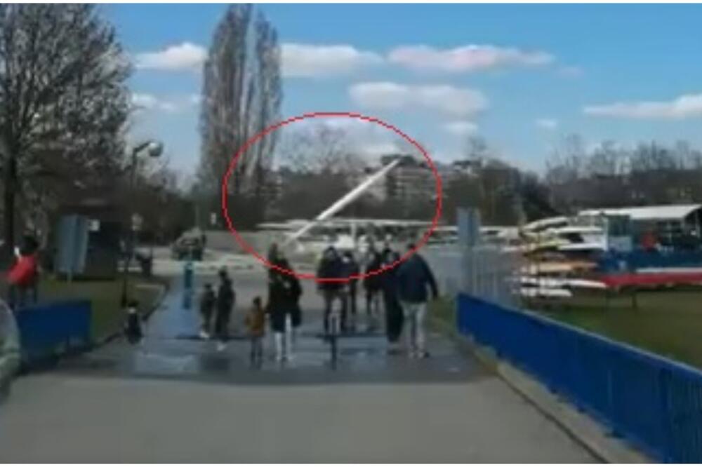 STRAŠNE SCENE U HRVATSKOJ, LJUDI ZABELEŽILI PIJAVICU KOJA TUTNJI: Cika i vriska, dali se u beg odmah (VIDEO)