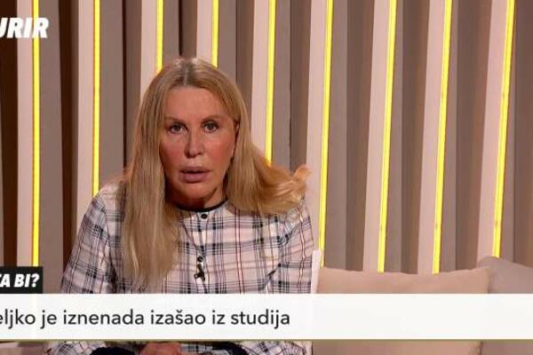 SKANDALČINA! VELJKO NAPUSTIO EMISIJU ZBOG VERICE PA JOJ SASUO U LICE:"Pričaš o detinjstvu od 4te a imaš 70 godina!"