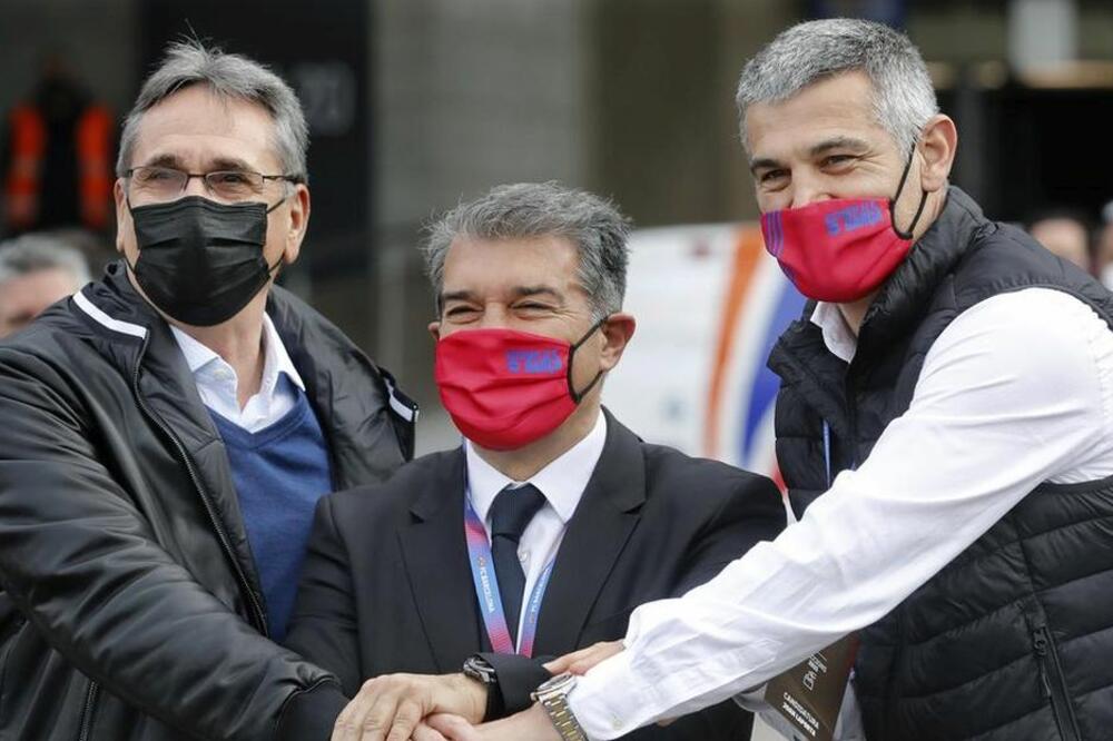BARSELONA IMA NOVOG PREDSEDNIKA: Vratio se Laporta, ostanak Mesija je prvi zadatak!