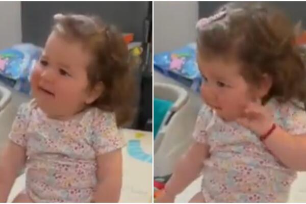 MALA SOFIJA IZGOVARA SVOJE PRVE REČI: Njena mama je podelila snimak koji će SVIMA ULEPŠATI DAN (VIDEO)