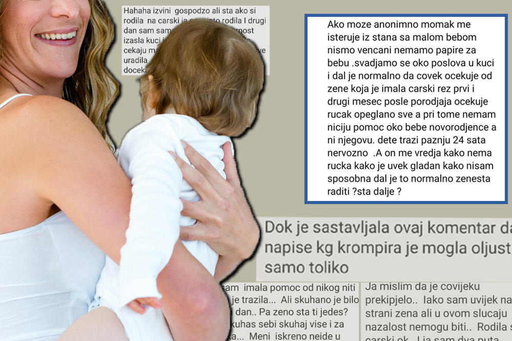 ŠTA AKO SI SE PORODILA, NISI INVALID! Žena se požalila da je momak isterao iz stana, a onda su OSULE PALJBU PO NJOJ