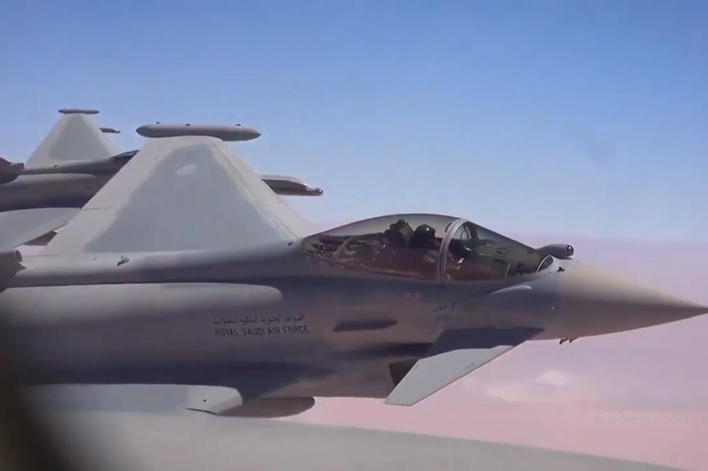 SAUDIJCI NAJAVILI VEOMA BOLAN UDAR PO HUTIMA: Objavili prvi snimak ESKADRILE za uništavanje DRONOVA (VIDEO)