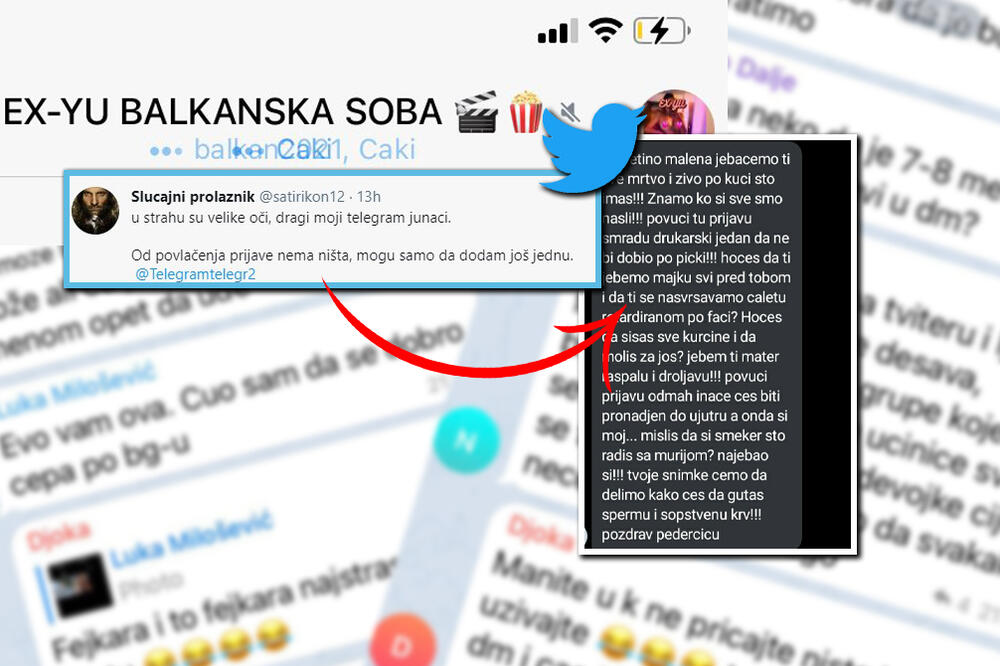 SILOVAĆEMO TI MAJKU I OCA, DELIĆEMO SNIMKE KAKO GUTAŠ KRV! Stravične pretnje čoveku koji je PRIJAVIO PERVERZNAKE!