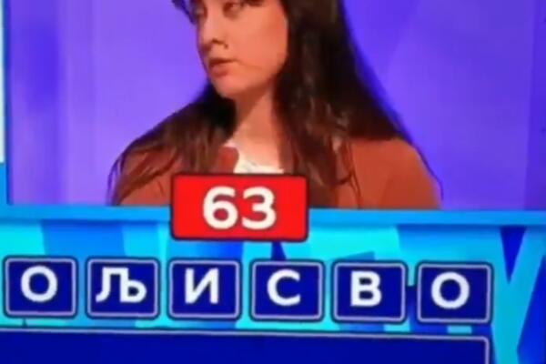 KAKAV GAF U SLAGALICI, DA LI JE OVO STVARNO URADILA? Dobro gledajte reakciju takmičarke (VIDEO)