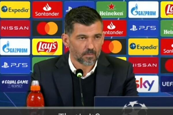 KAKVA BRUKA U TORINU: Trener Porta u šoku! Nijedan novinar nije hteo da mu postavi pitanje, čak ni Portugalci!