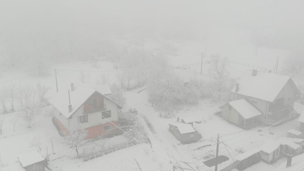 Sneg, Baba Narta, Zapadna Srbija