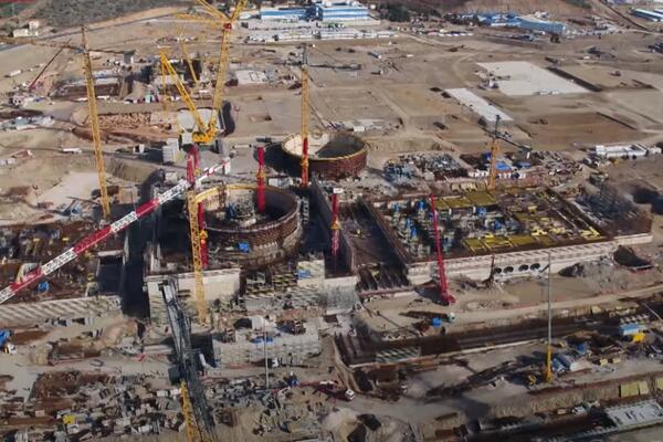 LIDERI RUSIJE I TURSKE DALI ZELENO SVETLO: Počinje izgradnja trećeg reaktora nuklearne elektrane (VIDEO)