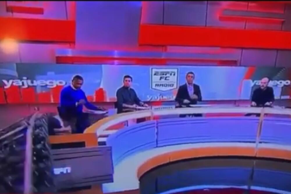 UŽASNA NESREĆA! GOSTA u studiju ZGNJEČIO džinovski ekran u programu uživo (VIDEO)