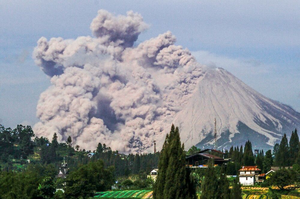 Vulkan Sinabung, Vulkan