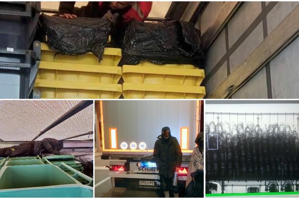 PRONAĐENI U KAFI, GUMAMA I KONTEJNERIMA! Krijumčari se dovijaju na sve načine, morali su da rade i skeneri (FOTO)
